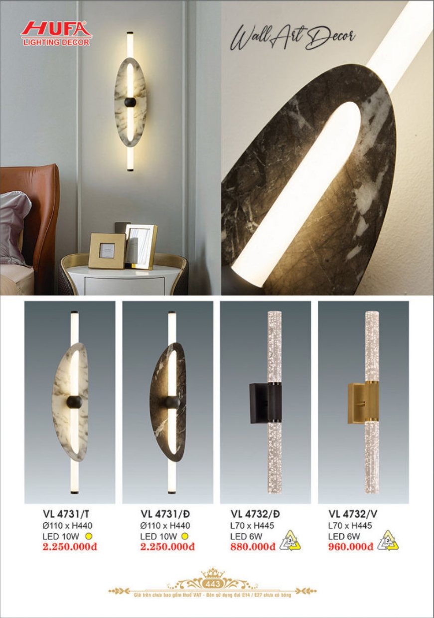 Bảng giá đèn trang trí HUFA